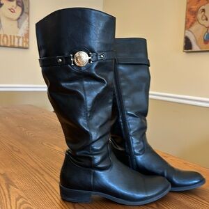 Tommy Hilfiger, Tall Boot, wide Calf. PU